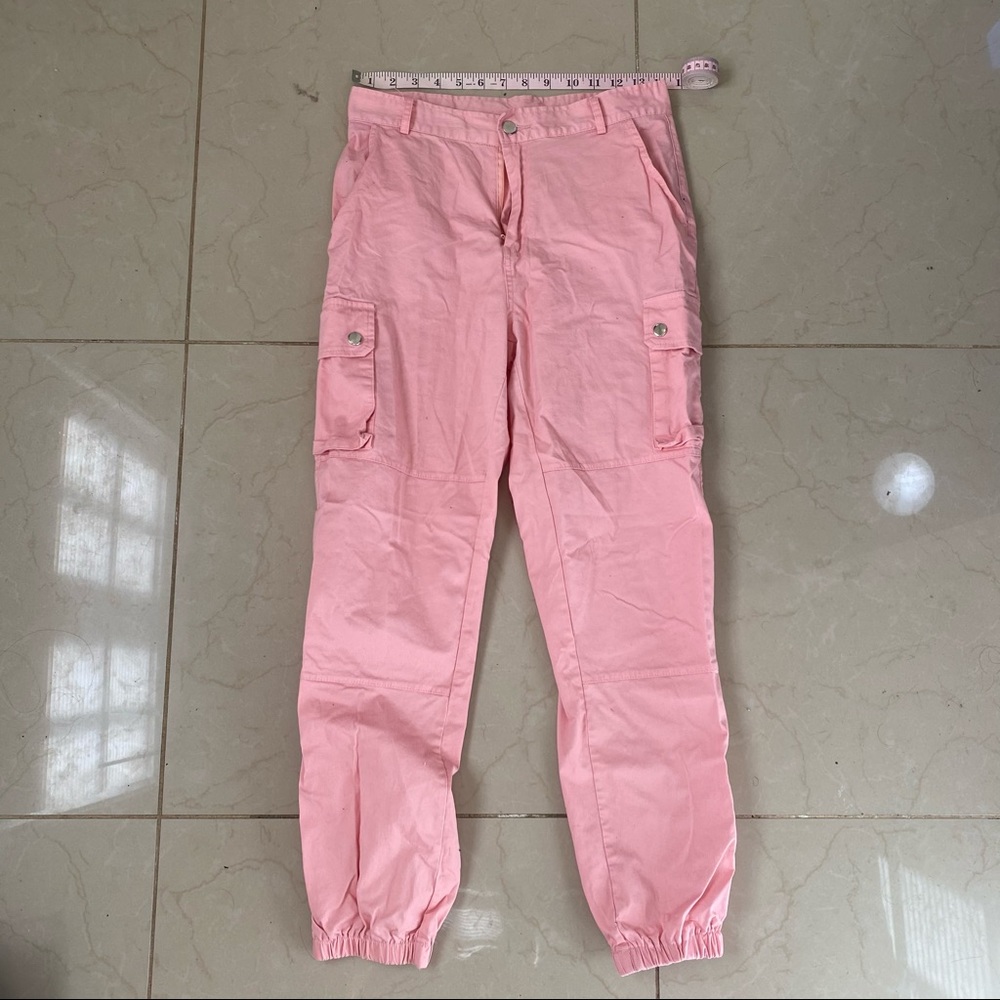 Light Pink Cargo Pants